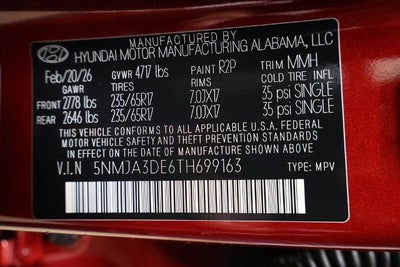 2026 Hyundai TUCSON SE FWD