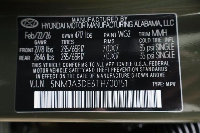 2026 Hyundai TUCSON SE FWD