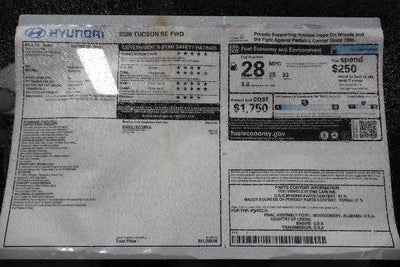 2026 Hyundai TUCSON SE FWD