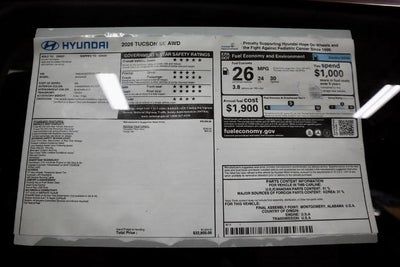 2026 Hyundai TUCSON SE AWD
