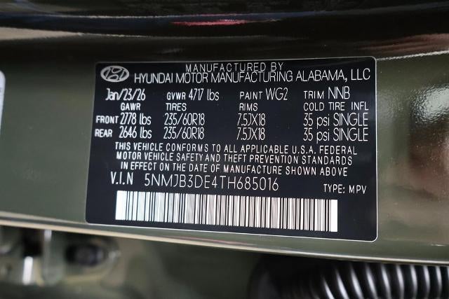 2026 Hyundai TUCSON SEL FWD