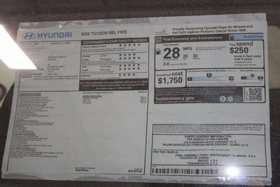 2026 Hyundai TUCSON SEL FWD
