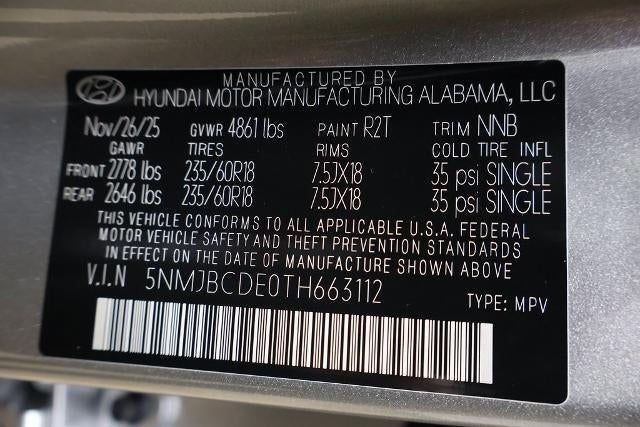 2026 Hyundai TUCSON SEL AWD