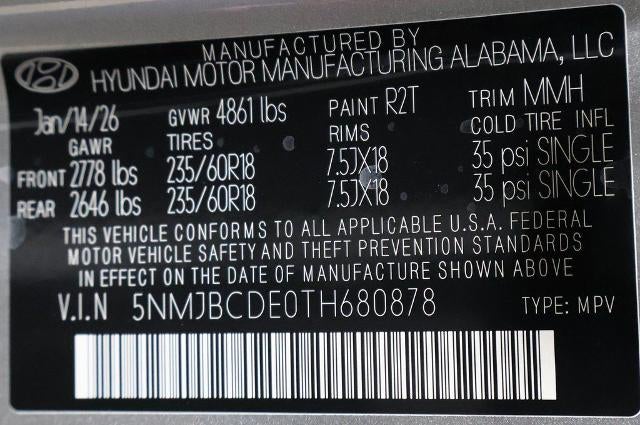 2026 Hyundai TUCSON SEL AWD