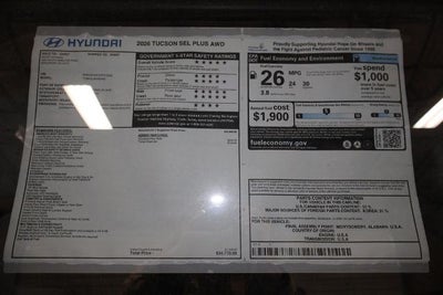2026 Hyundai TUCSON SEL AWD
