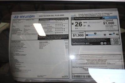 2026 Hyundai TUCSON SEL Plus AWD