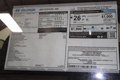 2026 Hyundai TUCSON SEL AWD