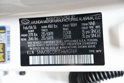 2026 Hyundai TUCSON SEL AWD