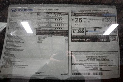 2026 Hyundai TUCSON SEL AWD