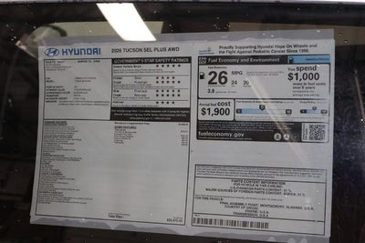 2026 Hyundai TUCSON SEL Plus AWD