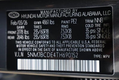 2026 Hyundai TUCSON SEL AWD