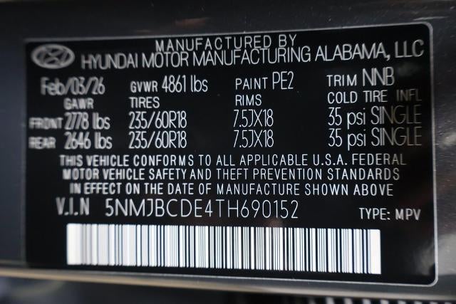 2026 Hyundai TUCSON SEL AWD