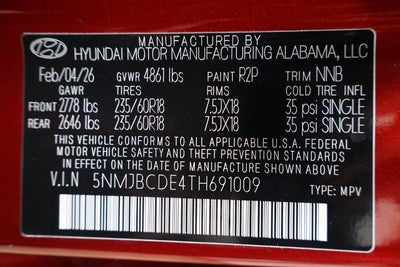 2026 Hyundai TUCSON SEL AWD