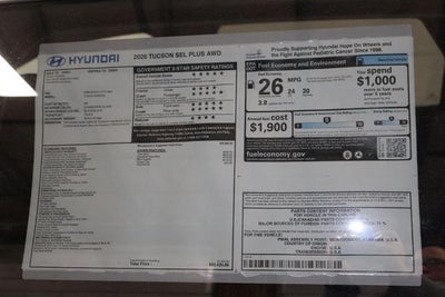 2026 Hyundai TUCSON SEL AWD