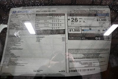 2026 Hyundai TUCSON SEL AWD