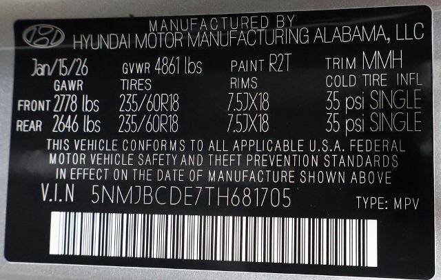 2026 Hyundai TUCSON SEL AWD