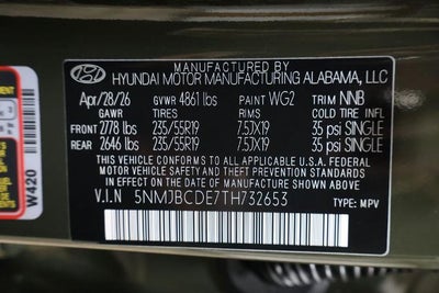 2026 Hyundai TUCSON SEL AWD