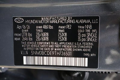 2026 Hyundai TUCSON SEL AWD
