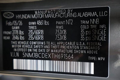 2026 Hyundai TUCSON SEL AWD