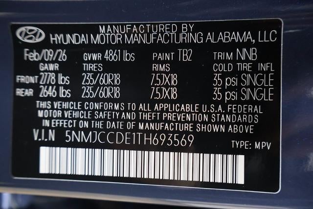 2026 Hyundai TUCSON SEL Premium AWD