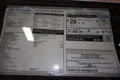2026 Hyundai TUCSON SEL Premium AWD