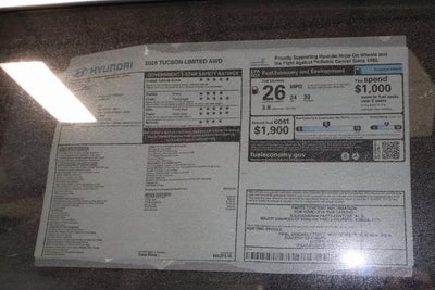 2026 Hyundai TUCSON Limited AWD