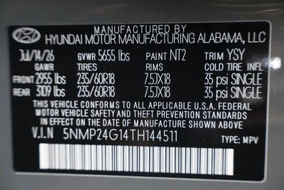 2026 Hyundai SANTA FE HYBRID SEL FWD