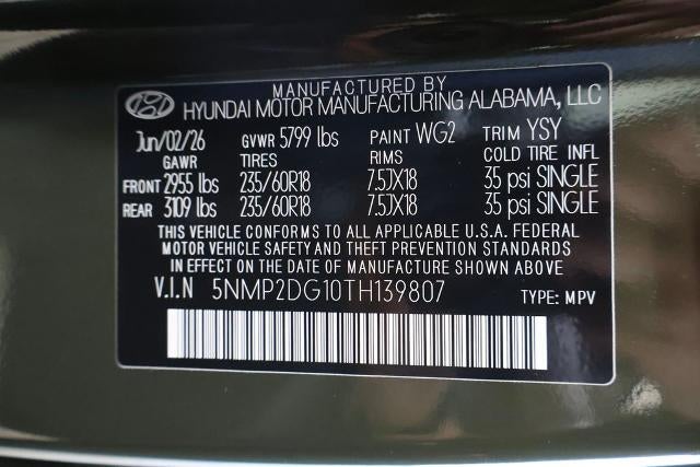 2026 Hyundai SANTA FE HYBRID SEL AWD