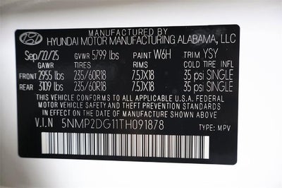 2026 Hyundai SANTA FE HYBRID SEL AWD