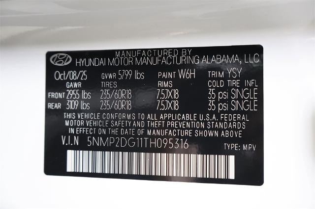 2026 Hyundai SANTA FE HYBRID SEL AWD