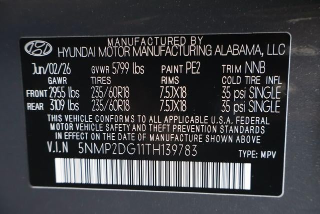 2026 Hyundai SANTA FE HYBRID SEL AWD