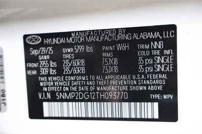 2026 Hyundai SANTA FE HYBRID SEL AWD