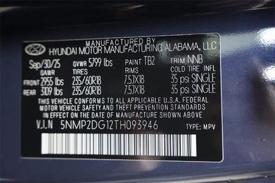 2026 Hyundai SANTA FE HYBRID SEL AWD