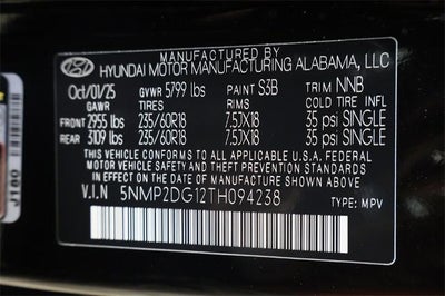 2026 Hyundai SANTA FE HYBRID SEL AWD