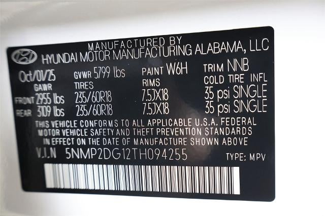 2026 Hyundai SANTA FE HYBRID SEL AWD