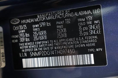 2026 Hyundai SANTA FE HYBRID SEL AWD