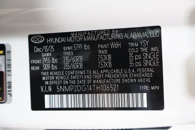 2026 Hyundai SANTA FE HYBRID SEL AWD