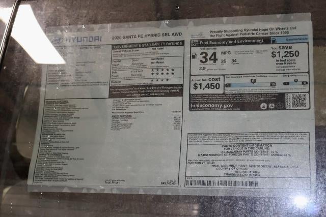 2026 Hyundai SANTA FE HYBRID SEL AWD