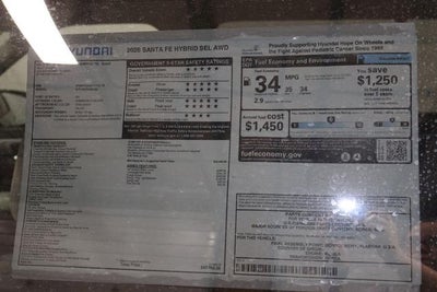 2026 Hyundai SANTA FE HYBRID SEL AWD