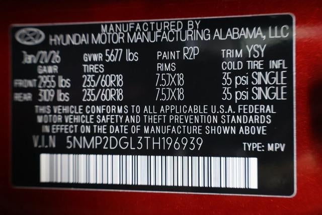 2026 Hyundai SANTA FE SEL AWD