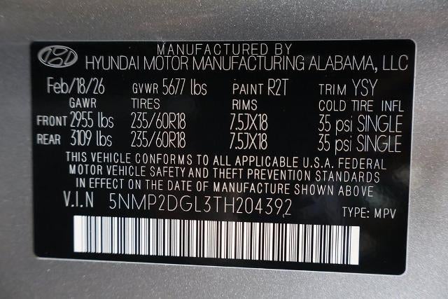 2026 Hyundai SANTA FE SEL AWD