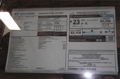 2026 Hyundai SANTA FE SEL AWD