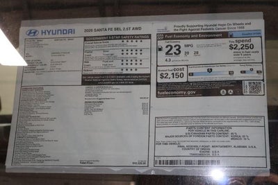 2026 Hyundai SANTA FE SEL AWD