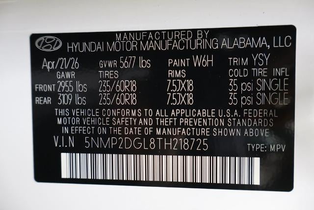 2026 Hyundai SANTA FE SEL AWD