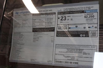 2026 Hyundai SANTA FE SEL AWD