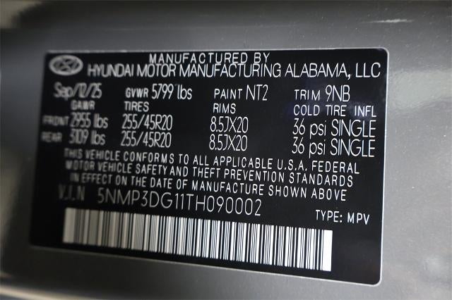 2026 Hyundai SANTA FE HYBRID Limited AWD