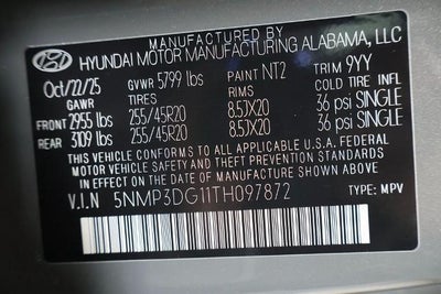 2026 Hyundai SANTA FE HYBRID Limited AWD