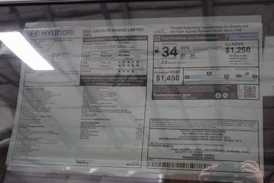 2026 Hyundai SANTA FE HYBRID Limited AWD