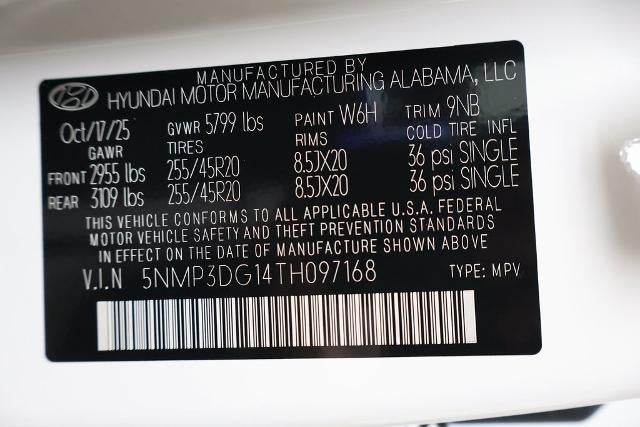 2026 Hyundai SANTA FE HYBRID Limited AWD