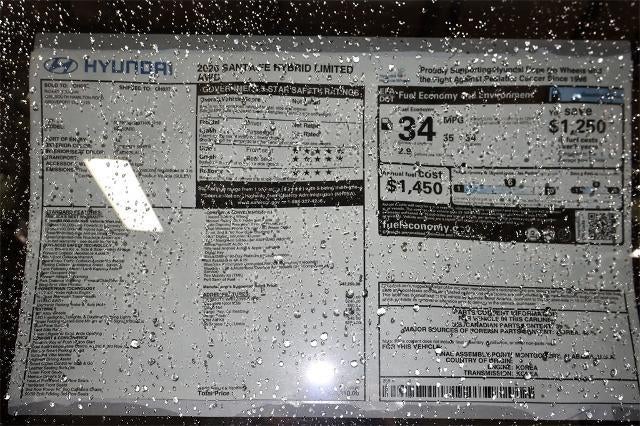 2026 Hyundai SANTA FE HYBRID Limited AWD